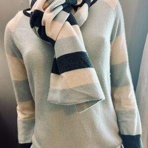 Pure Amici %100 Cashmere Women's Sweater and Scarf